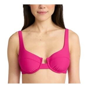 No Boundaries Women's Fashion Pink Underwire Swim Bikini Top Size XS (0-2)